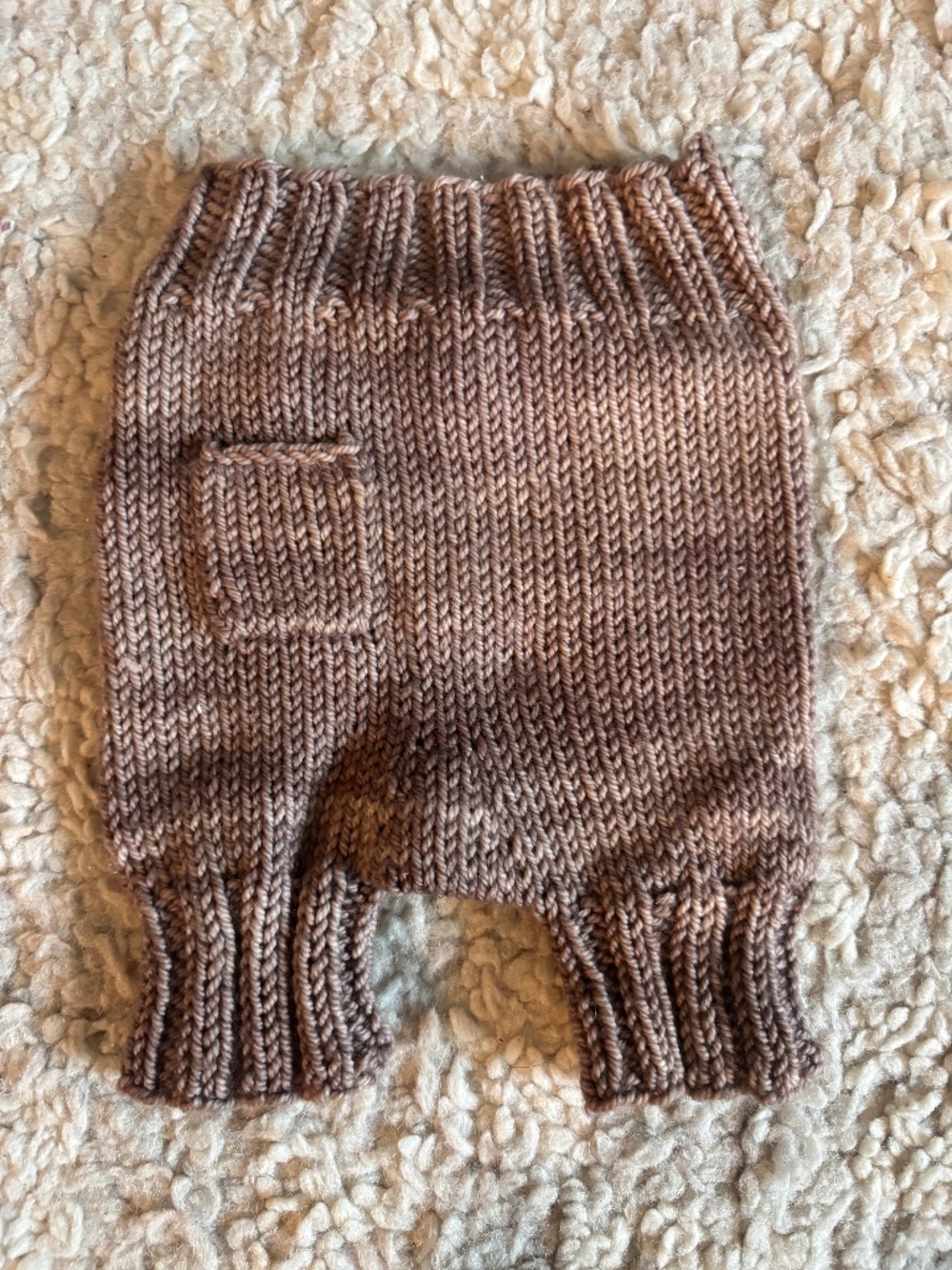 Handknit Merino Wool Bloomers Leggings Misha Puff Style Toddler Baby